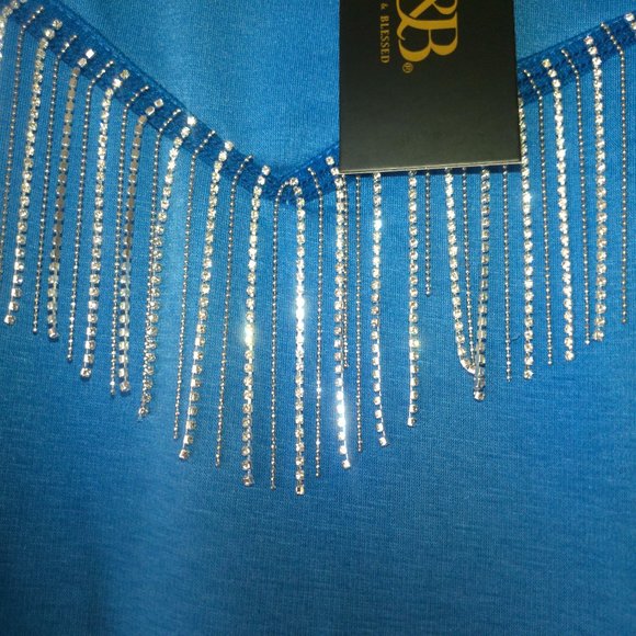 Top rhinestone sweater NWT - Picture 1 of 7